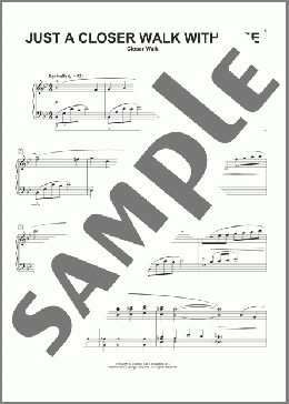 Just A Closer Walk With Thee [Classical version] (arr. Phillip Keveren)(Kenneth Morris) 楽譜 ピアノ（ソロ） ダウンロード