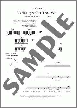 Writing's On The Wall(Sam Smith) 楽譜 その他 ダウンロード