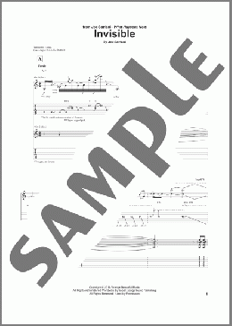 Invisible(Joe Satriani) 楽譜 ギター（ソロ） ダウンロード