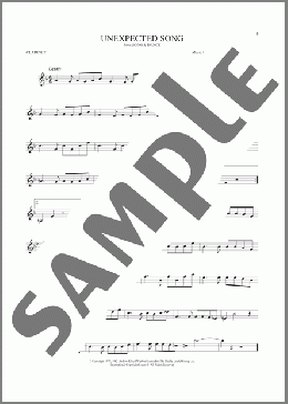 Unexpected Song (from Song & Dance)(Bernadette Peters) 楽譜 クラリネット ダウンロード