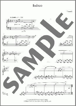 Indaco(Ludovico Einaudi) 楽譜 ピアノ（ソロ） ダウンロード