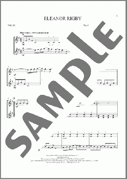 Eleanor Rigby(The Beatles) 楽譜 その他 ダウンロード