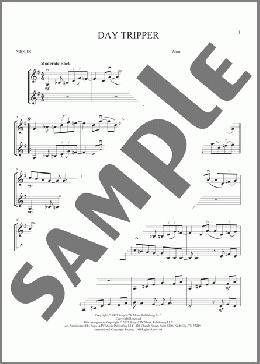Day Tripper(The Beatles) 楽譜 その他 ダウンロード