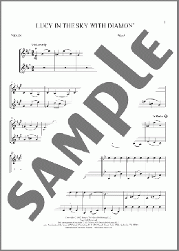 Lucy In The Sky With Diamonds(The Beatles) 楽譜 その他 ダウンロード