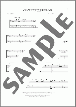 Can't Stop The Feeling(Justin Timberlake) 楽譜 その他 ダウンロード