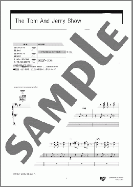 The Tom And Jerry Show [STAGEA・EL ポピュラー 5～3級 Vol.82 We Love JAZZ&FUSION](上原 ひろみ) 楽譜 エレクトーン（ソロ） 5～3級 ダウンロード 定額サブスク
