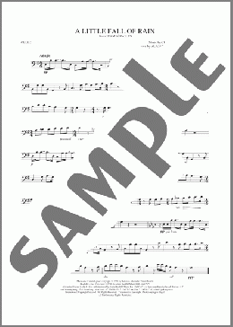 A Little Fall Of Rain(Claude-Michel Schonberg) 楽譜 チェロ ダウンロード