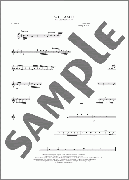 Who Am I?(Claude-Michel Schonberg) 楽譜 クラリネット ダウンロード