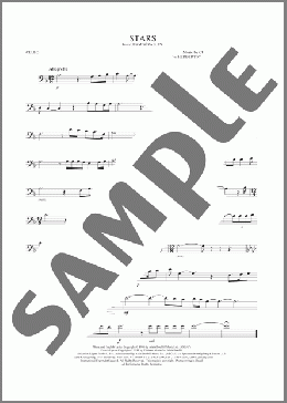 Stars(Claude-Michel Schonberg) 楽譜 チェロ ダウンロード