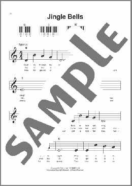 Jingle Bells(J. Pierpont) 楽譜 ピアノ（ソロ） ダウンロード