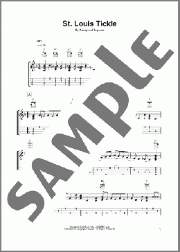 St. Louis Tickle (arr. Fred Sokolow)(Barney and Seymore) 楽譜 その他 ダウンロード
