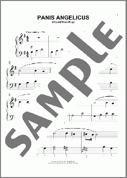 Panis Angelicus (O Lord Most Holy) (arr. Phillip Keveren)(Cesar Franck) 楽譜 ピアノ（ソロ） ダウンロード