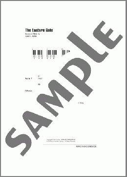 The Eastern Gate(Isaiah G. Martin) 楽譜 ピアノ（歌詞 & コード） ダウンロード