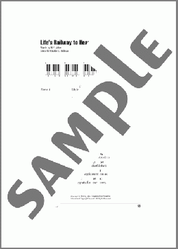 Life's Railway To Heaven(Charles D. Tillman) 楽譜 ピアノ（歌詞 & コード） ダウンロード