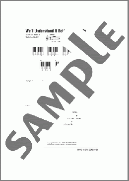 We'll Understand It Better By And By(Charles A. Tindley) 楽譜 ピアノ（歌詞 & コード） ダウンロード
