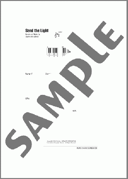 Send The Light(Charles H. Gabriel) 楽譜 ピアノ（歌詞 & コード） ダウンロード