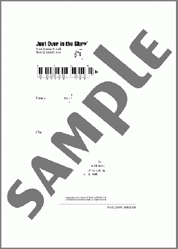 Just Over In The Gloryland(James W. Acuff) 楽譜 ピアノ（歌詞 & コード） ダウンロード