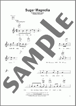 Sugar Magnolia(Grateful Dead) 楽譜 ウクレレ（弾き語り） ダウンロード