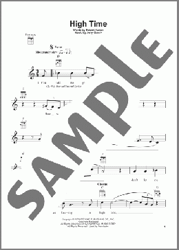 High Time(Grateful Dead) 楽譜 ウクレレ（弾き語り） ダウンロード