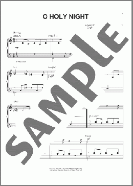 O Holy Night [Jazz version] (arr. Brent Edstrom)(Adolphe Adam/John S. Dwight/Placide Cappeau (French)) 楽譜 ピアノ（ソロ） ダウンロード