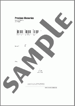 Precious Memories(J.B.F. Wright) 楽譜 ピアノ（歌詞 & コード） ダウンロード