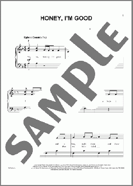 Honey, I'm Good(Andy Grammer) 楽譜 その他 ダウンロード