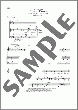Animal Passion(Jake Heggie/Gini Savage) 楽譜 ピアノ & ボーカル ダウンロード