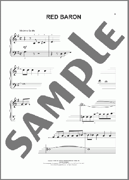 Red Baron(Vince Guaraldi) 楽譜 その他 ダウンロード