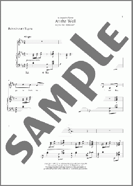 At The Well(Rabindranath Tagore/Richard Hageman) 楽譜 ピアノ & ボーカル ダウンロード