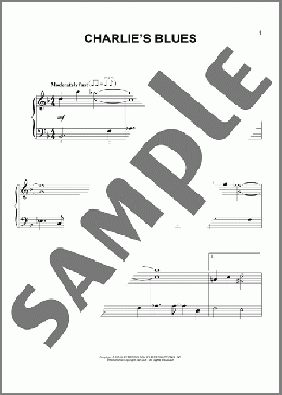 Charlie's Blues(Vince Guaraldi) 楽譜 ピアノ（ソロ） ダウンロード