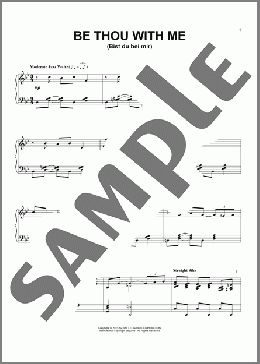 Bist du bei mir (You Are With Me) [Jazz version](Johann Sebastian Bach) 楽譜 ピアノ（ソロ） ダウンロード