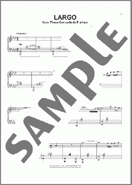 Largo [Jazz version](Johann Sebastian Bach) 楽譜 ピアノ（ソロ） ダウンロード