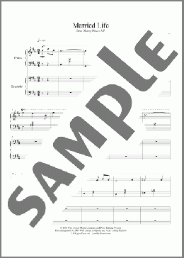 Married Life (from Up) (arr. Jason Lyle Black)(Michael Giacchino) 楽譜 ピアノ（連弾） ダウンロード