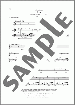Odor(Richard Walters/John Harbison) 楽譜 ピアノ & ボーカル ダウンロード