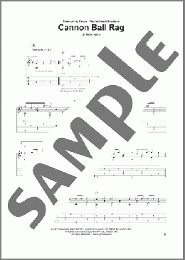 Cannon Ball Rag(Merle Travis/Lenny Breau) 楽譜 ギター（ソロ） ダウンロード