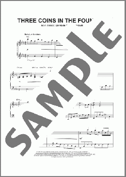 Three Coins In The Fountain [Jazz version] (arr. Brent Edstrom)(The Four Aces) 楽譜 ピアノ（ソロ） ダウンロード
