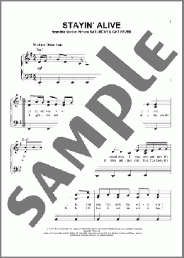 Stayin' Alive(Bee Gees/N-Trance/The Bee Gees) 楽譜 その他 ダウンロード