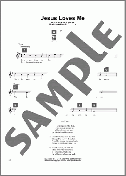 Jesus Loves Me(William B. Bradbury/Travis Perry) 楽譜 その他 ダウンロード