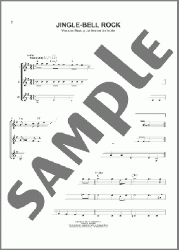 Jingle Bell Rock(Bobby Helms/Aaron Tippin/Rascal Flatts) 楽譜 ギターアンサンブル ダウンロード