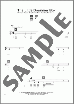 The Little Drummer Boy(Travis Perry) 楽譜 その他 ダウンロード