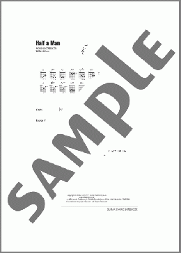 Half A Man(Willie Nelson) 楽譜 ギター（コード） ダウンロード