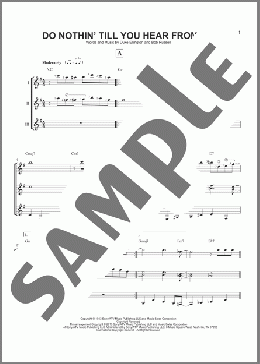 Do Nothin' Till You Hear From Me(Bob Russell/Duke Ellington) 楽譜 ギターアンサンブル ダウンロード