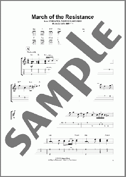 March Of The Resistance(John Williams) 楽譜 その他 ダウンロード