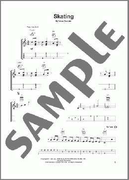 Skating(Vince Guaraldi) 楽譜 ウクレレ（ソロ） ダウンロード