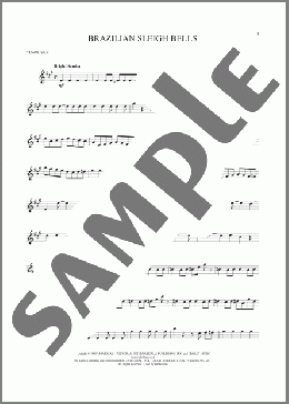 Brazilian Sleigh Bells(Percy Faith) 楽譜 テナーサックス（ソロ） ダウンロード