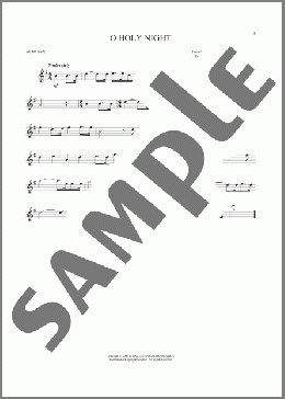 O Holy Night(John S. Dwight (trans.)/Placide Cappeau  (French)) 楽譜 アルトサックス（ソロ） ダウンロード