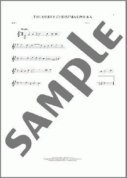 The Merry Christmas Polka(Sonny Burke/Paul Francis Webster) 楽譜 ホルンソロ ダウンロード