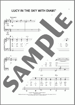 Lucy In The Sky With Diamonds(The Beatles) 楽譜 その他 ダウンロード