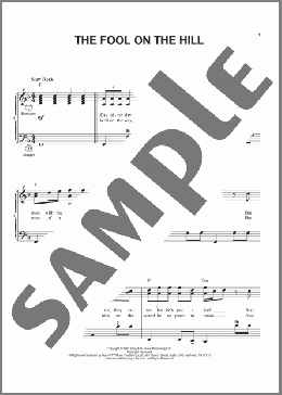 The Fool On The Hill(The Beatles) 楽譜 その他 ダウンロード