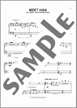 Meet Han (from Solo: A Star Wars Story)(John Powell/John Williams/John Powell & John Williams) 楽譜 ピアノ（ソロ） ダウンロード